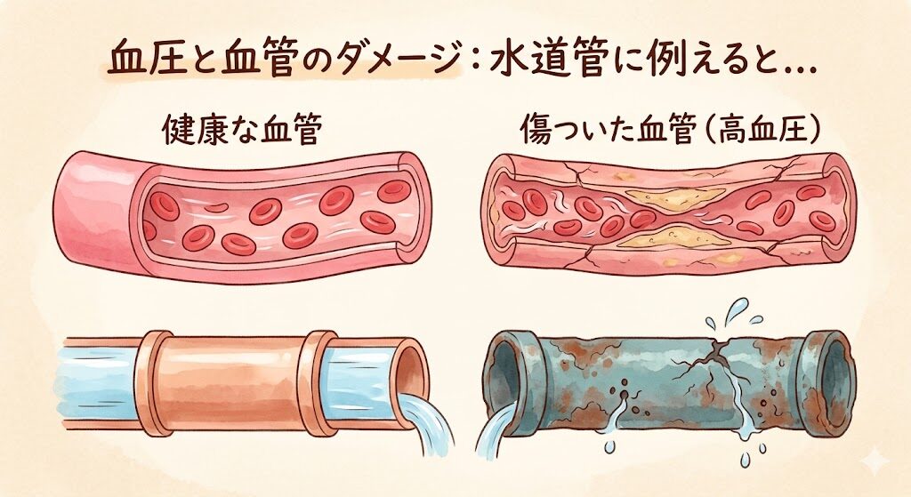 血管の分かりやすいイメージ